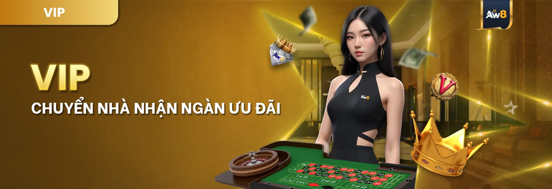 AW8 – Casino trực tuyến tự tin và đầy tham vọng