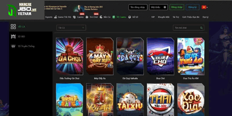 Casino JBO trực tuyến - Thế giới game đẳng cấp hàng đầu