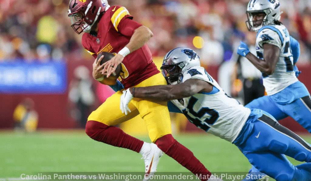 Panthers vs Commanders Player Stats Key Standouts and Leaders Game Analysis