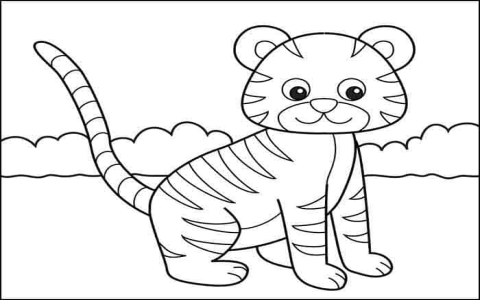 Learn to draw the tiger? Easy methods for beginners.
