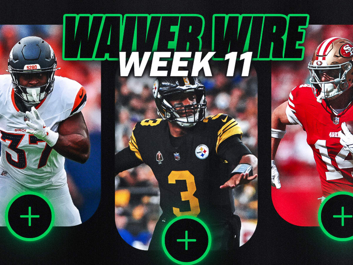 Week 11 Waiver Wire Top Pickups Who You Must Add This Time