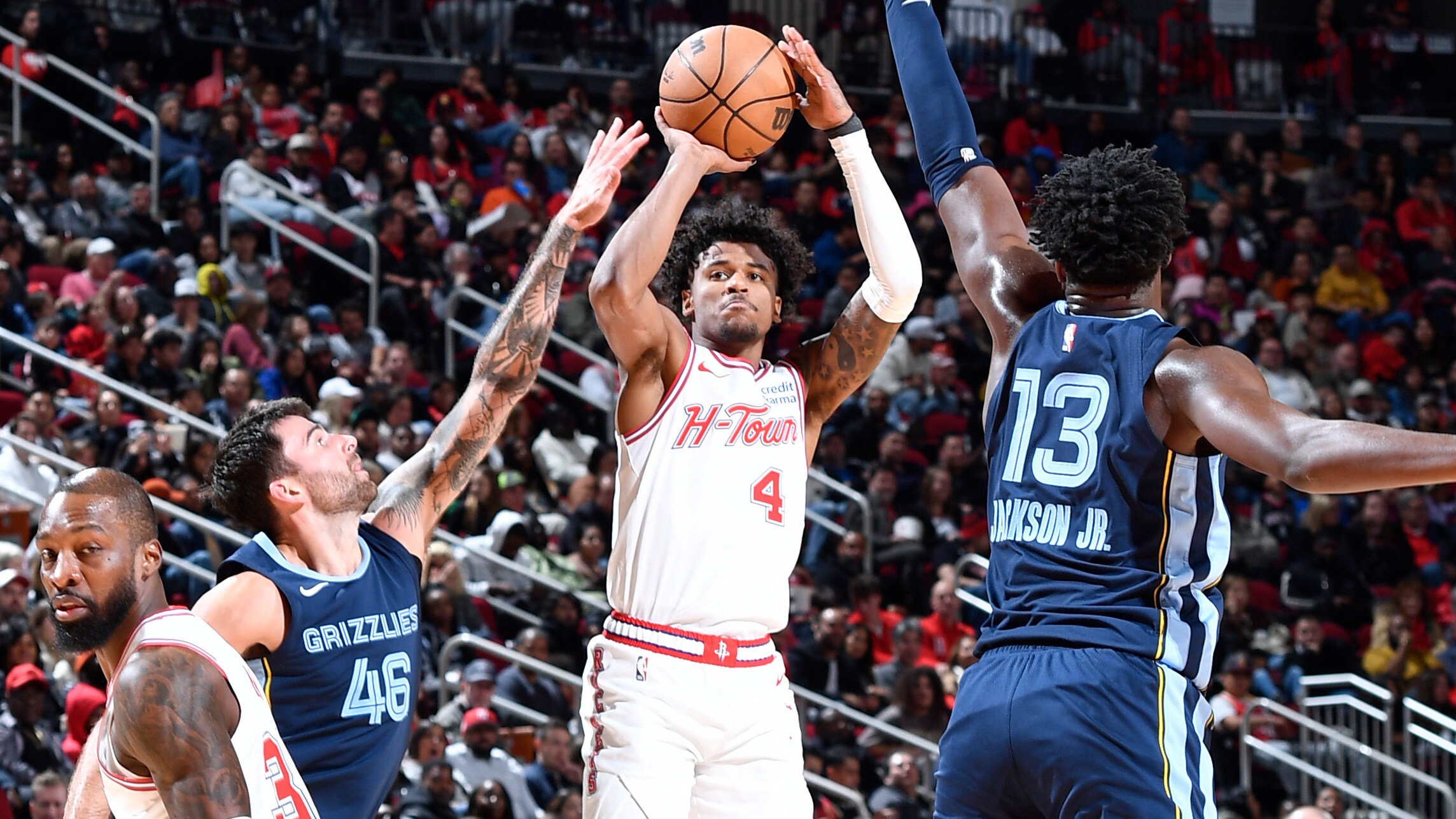 memphis grizzlies vs houston rockets match player stats