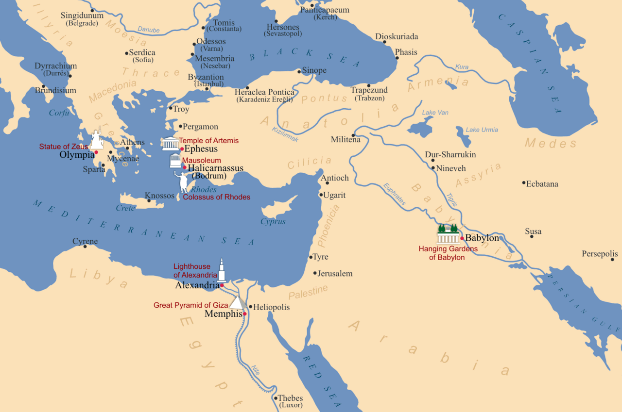 Where Was Lighthouse of Alexandria Location Found? Check This Old Map Guide