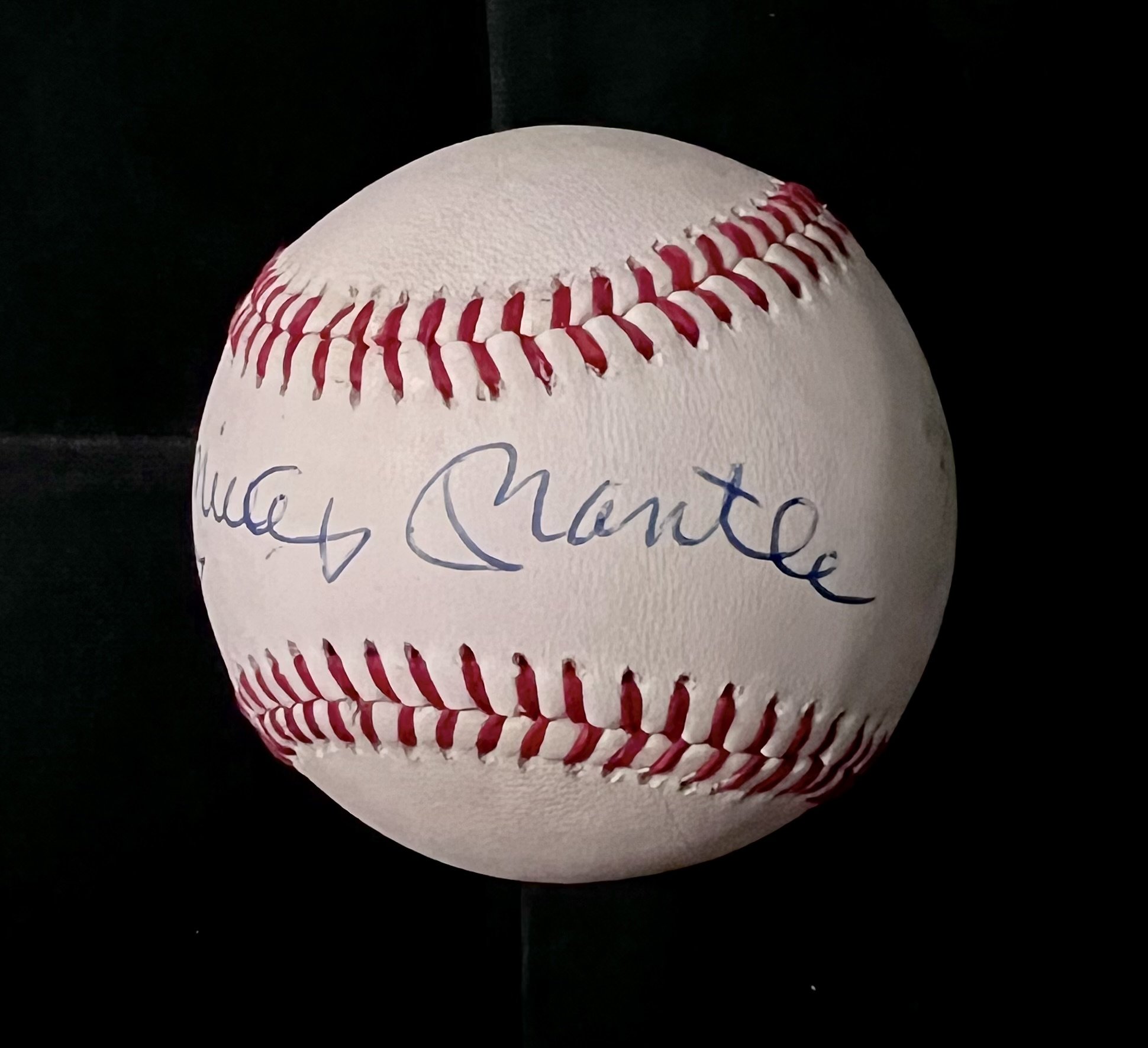 Where to Buy Mickey Mantle Signed Baseball Safely Trusted Authentic Sources