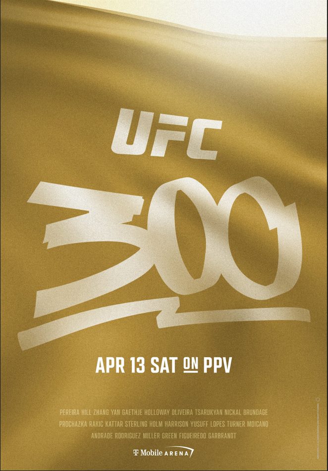 UFC 300 poster for MMA fans? Easy ways to get yours now!