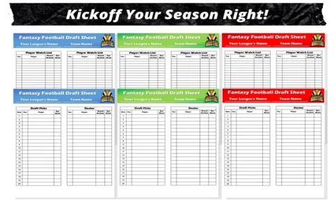 How to get 2024 NFL score checklist? Find free templates now!